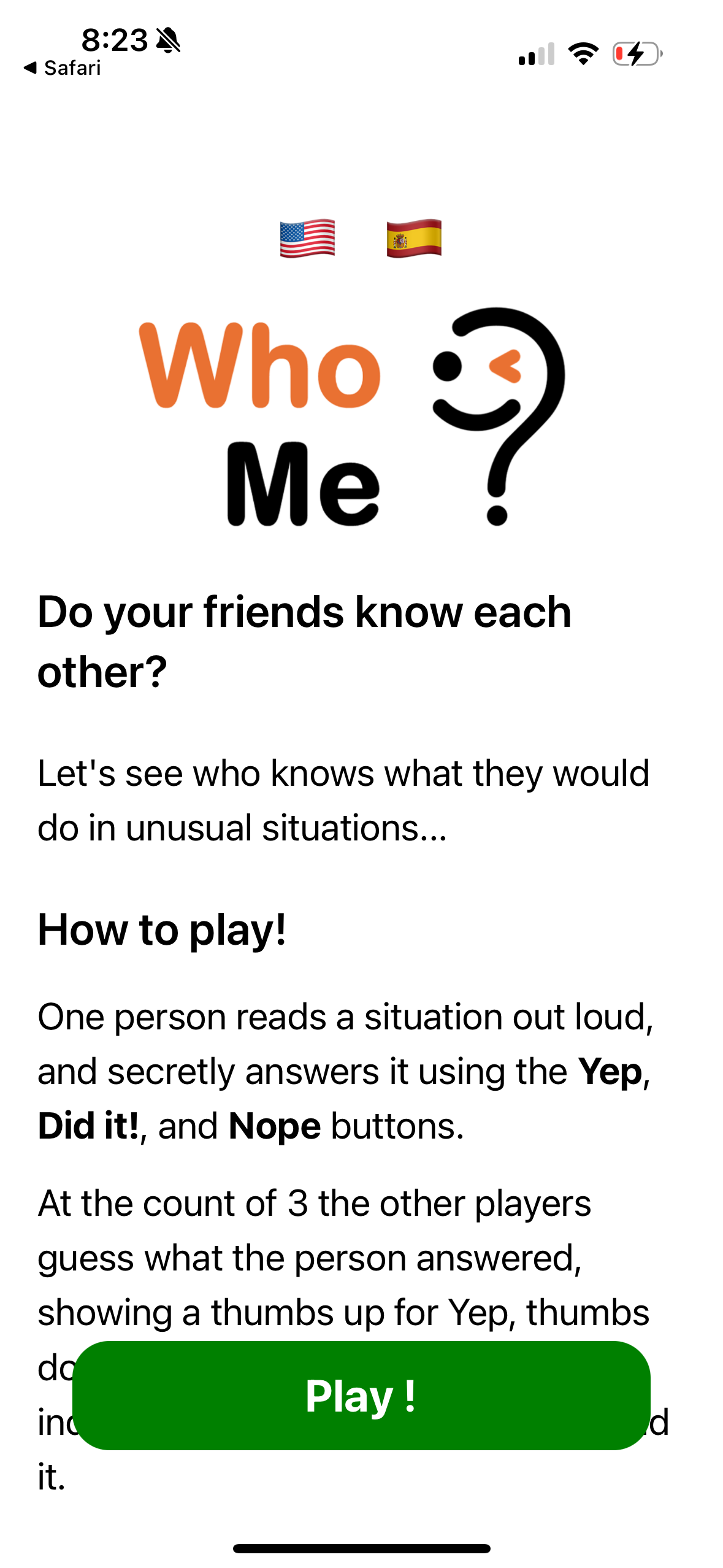 Home - Fun App Games for Friends and Family